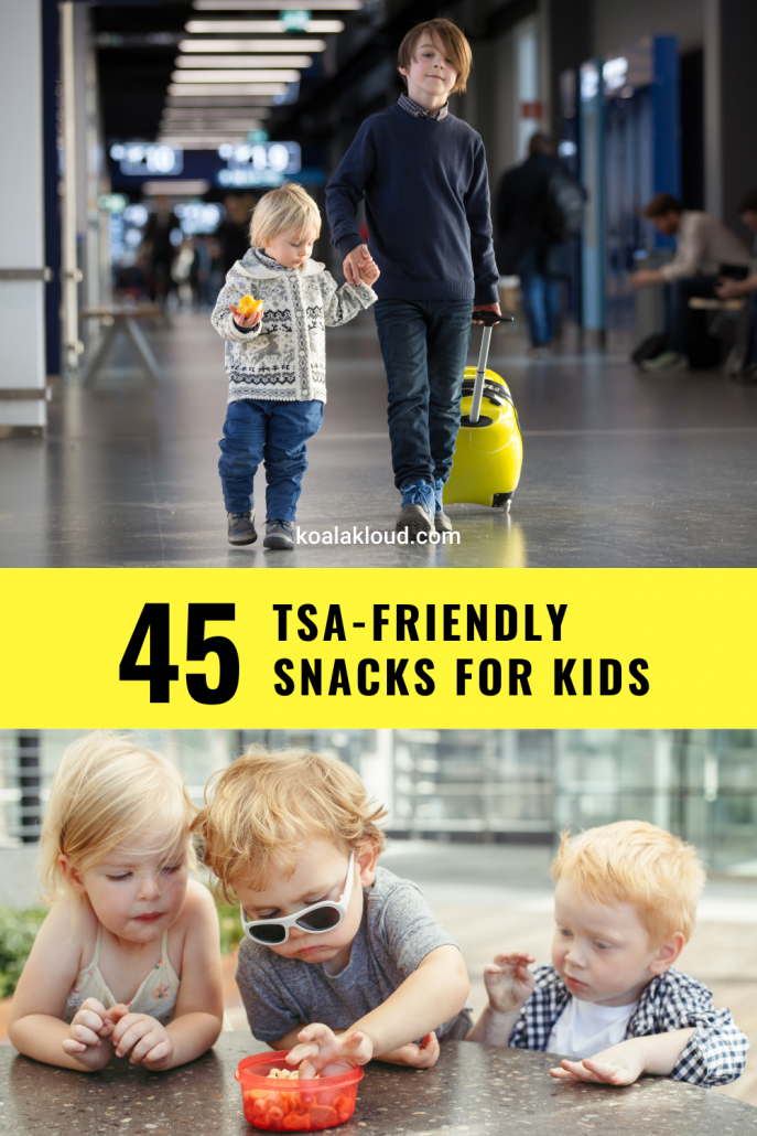 45 TSA-Friendly Kid Snacks